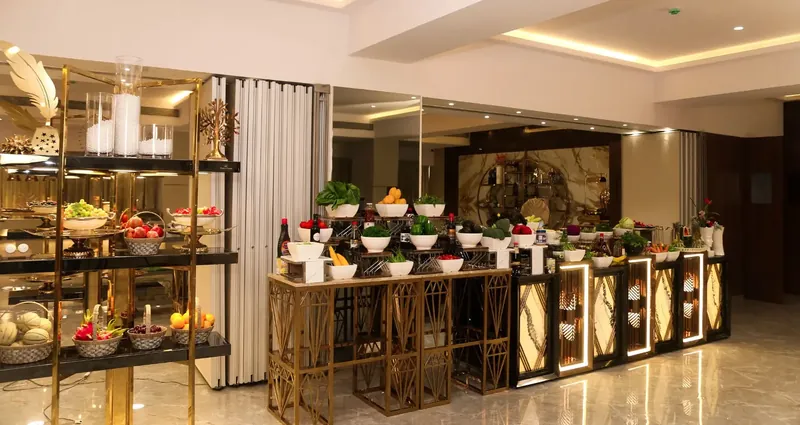 Wedding ceremony at the Golden Leaf Banquet ballroom, Malad
